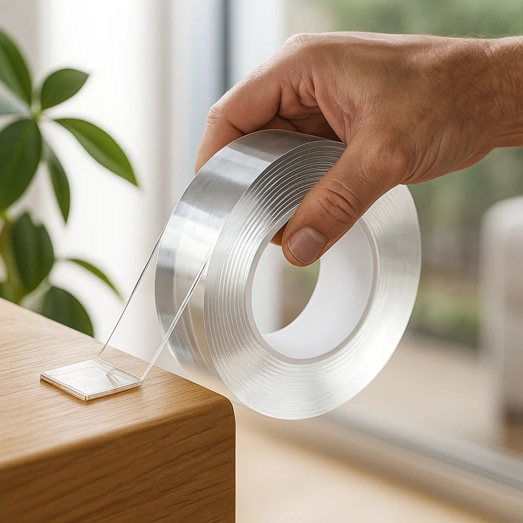 High Quality Nano Double Sided Adhesive Tape -Traceless Washable Reusable