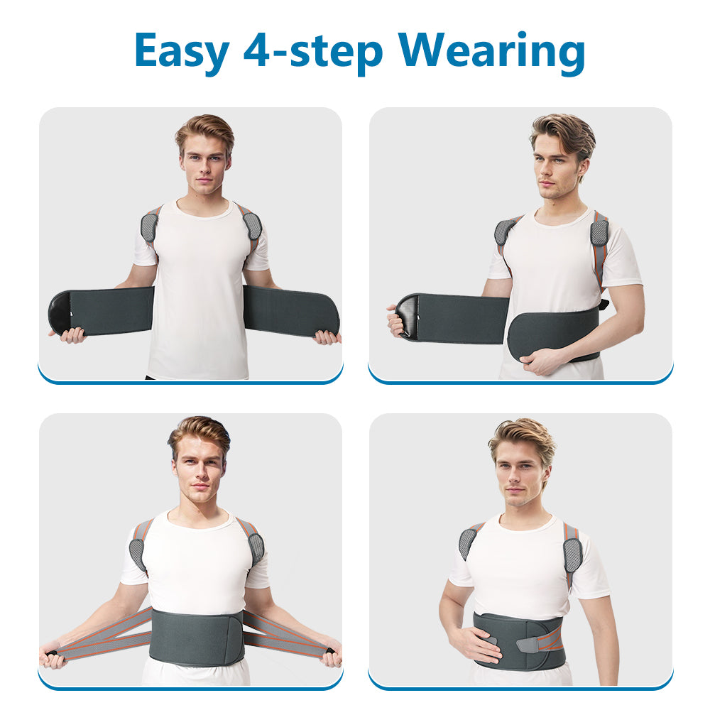 Back Brace Posture Corrector for Men & Women