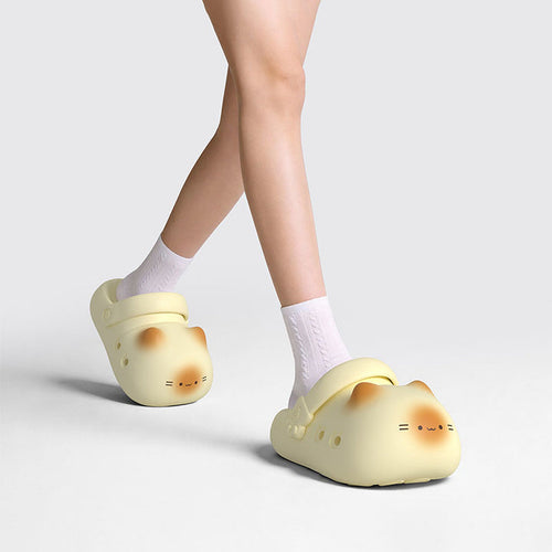 Cat Clogs with Paw Print