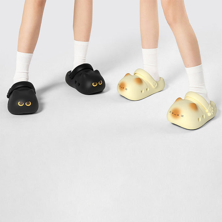 Cat Clogs with Paw Print