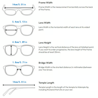 Diamond Rimless Anti-Blue Light Presbyopia Glasses