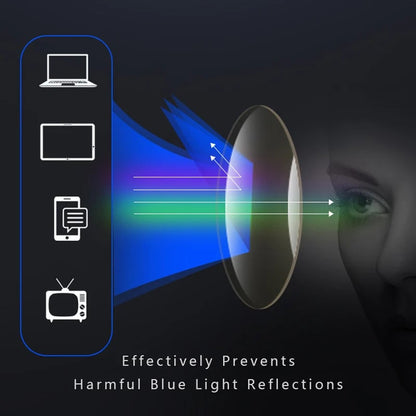 Diamond Rimless Anti-Blue Light Presbyopia Glasses