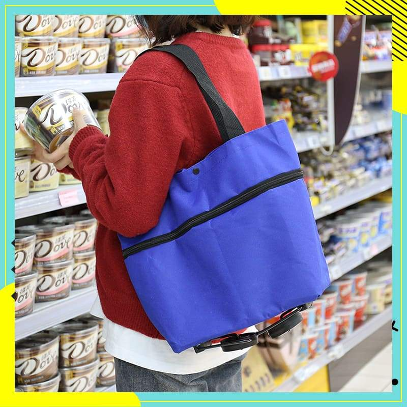 Foldable Rolling Shopping Bag