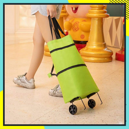 Foldable Rolling Shopping Bag