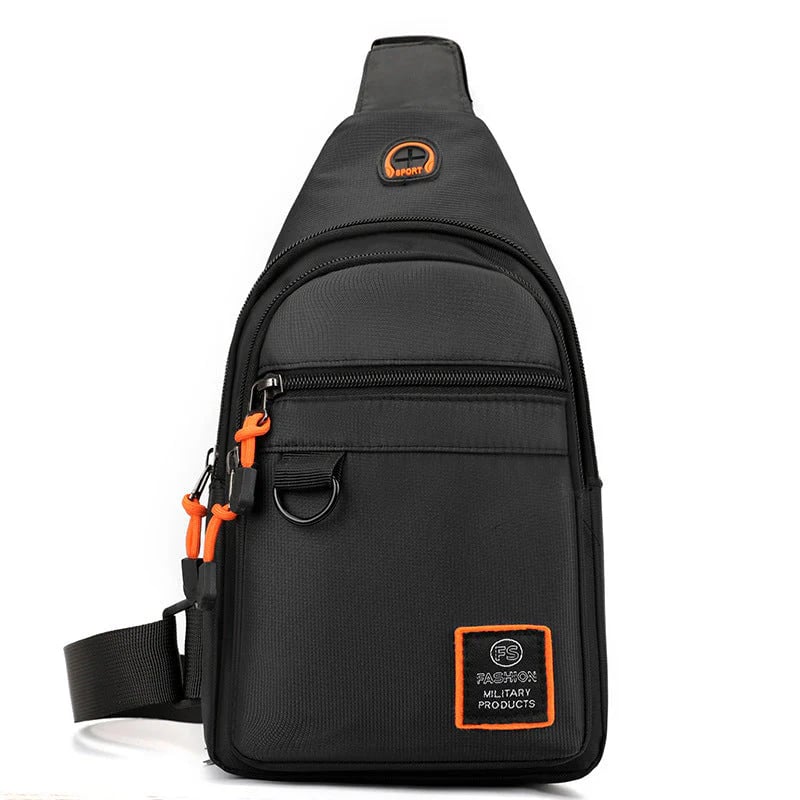 Men's Multi-Pocket Crossbody Sling Bag