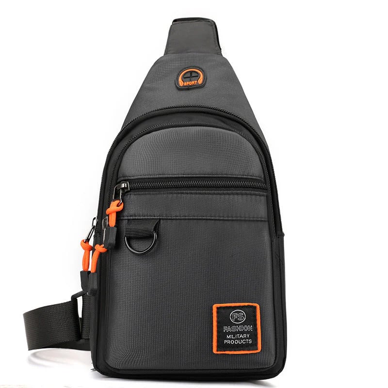 Men's Multi-Pocket Crossbody Sling Bag