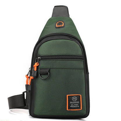 Men's Multi-Pocket Crossbody Sling Bag
