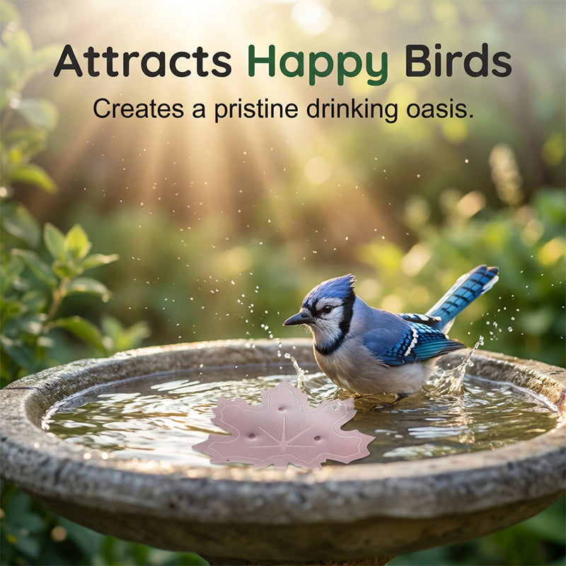 Decorative Copper Bird Bath Water Purifier