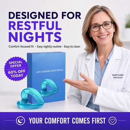 Adjustable Anti-Snoring Mouthpiece – 2 Pack