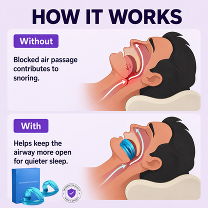 Adjustable Anti-Snoring Mouthpiece – 2 Pack