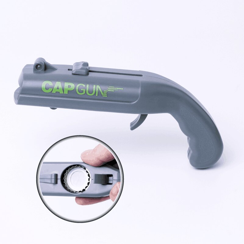 PopShot Bottle Cap Launcher Openers – 3 Pack（ Random Color）