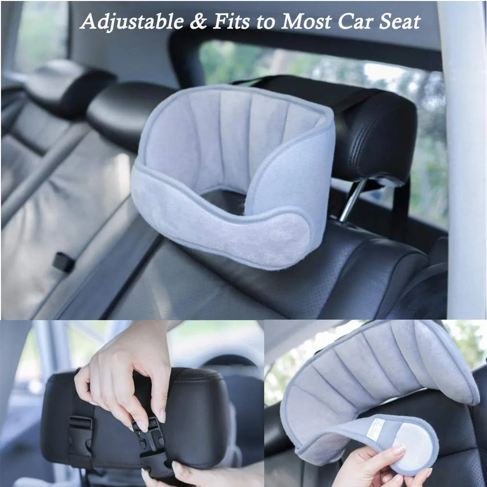 Adjustable Child Car Sleep Head Support Pillow