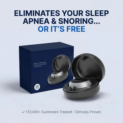 Rechargeable Throat Pulse Sleep Support Device