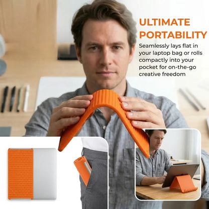 Ultra-Slim Foldable Phone Stand for Desk & Travel