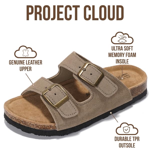 Women Retro Birken Slides, 2.5cm Platform Soft Sole Lazy Sandals, 2026 Summer Outdoor Beach Casual Slippers