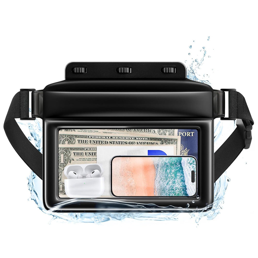 Floating Waterproof Sponge Waist Bag for Beach Drift