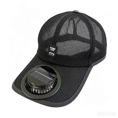 Breathable Solar Cooling Fan Baseball Cap Sun Hat