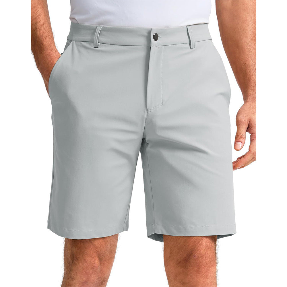 Men's Multi-pocket Suit Shorts