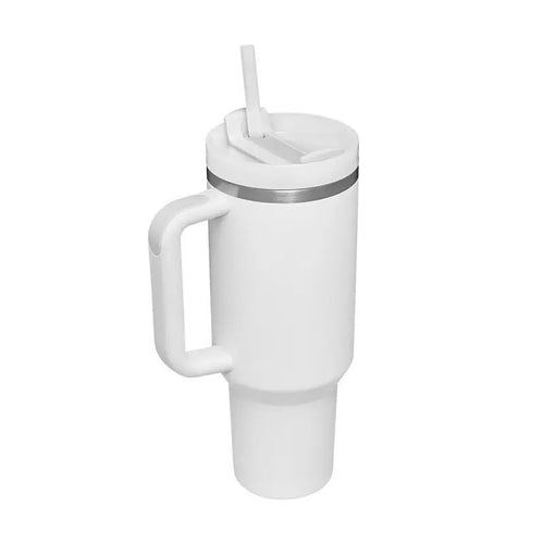 40 Oz Stainless Steel Tumblers with Handle