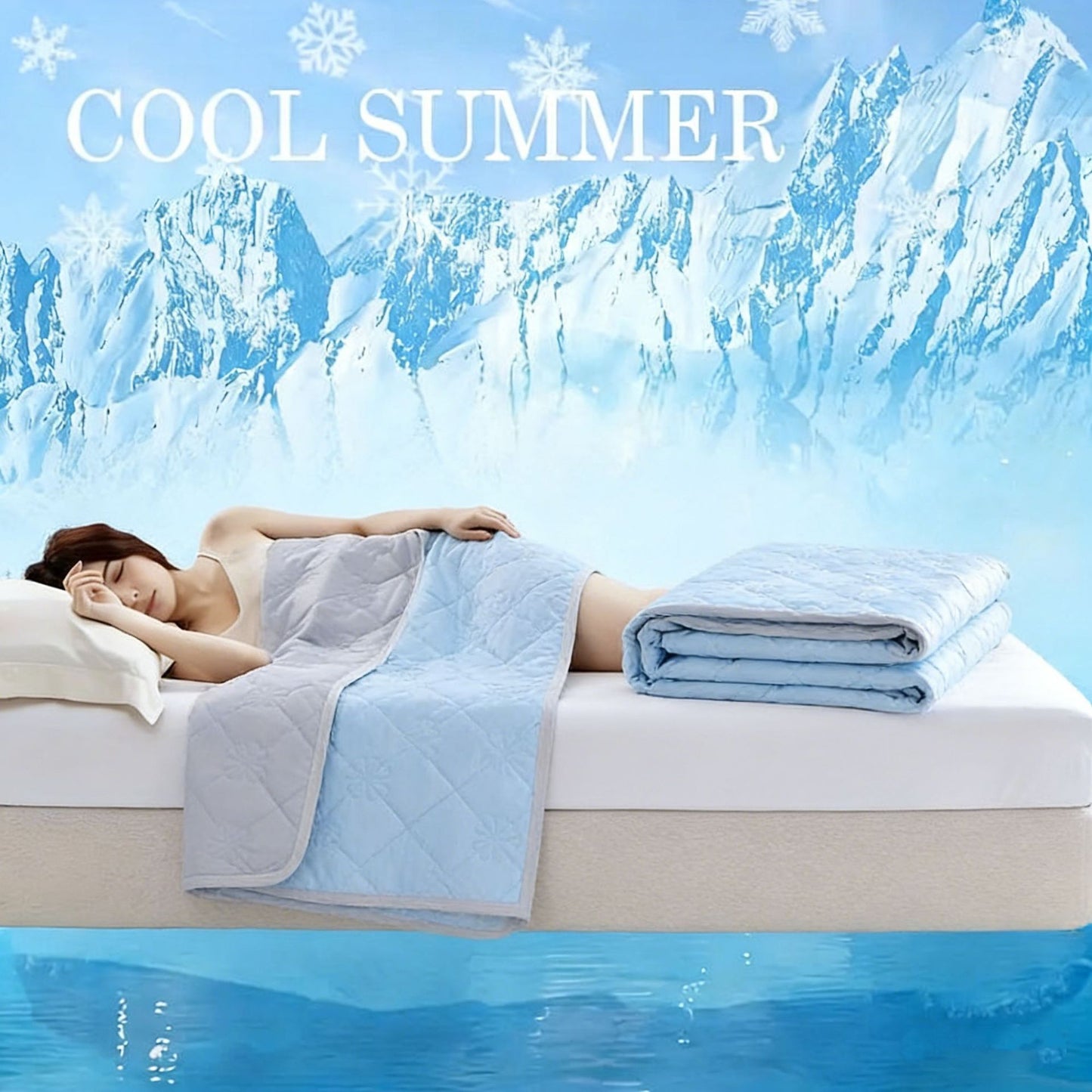 Ice-Cool Lightweight Summer Comforter