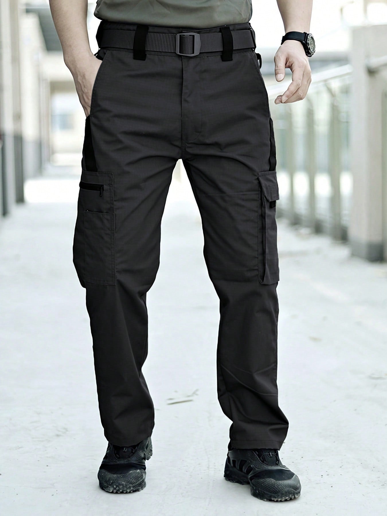 Men's Multi-Pocket Tactical Work Pants