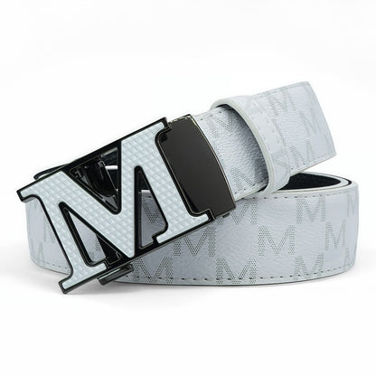 Letter M Belt for Men