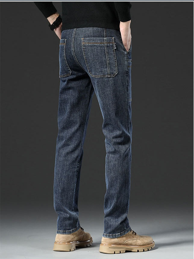 Comfortable Multi-Pocket High Durable Cargo Jeans