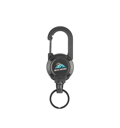 Retractable Carabiner Key Reel for Backpack & Belt 3-Piece Set