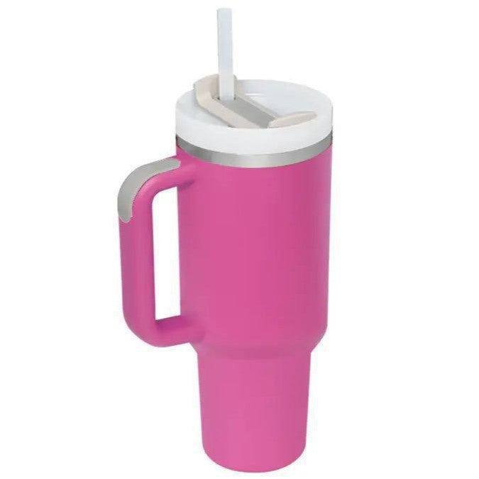 40 Oz Stainless Steel Tumblers with Handle
