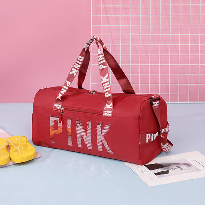 Shiny Sequin Women Travel Bag