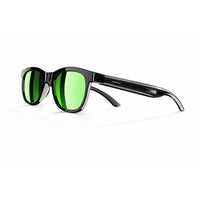 Black Frame Blue Lenses