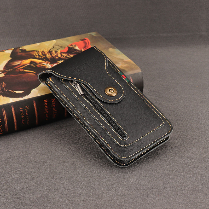 Leather Multifunction Waist Pouch