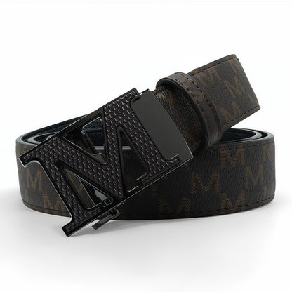 Letter M Belt for Men