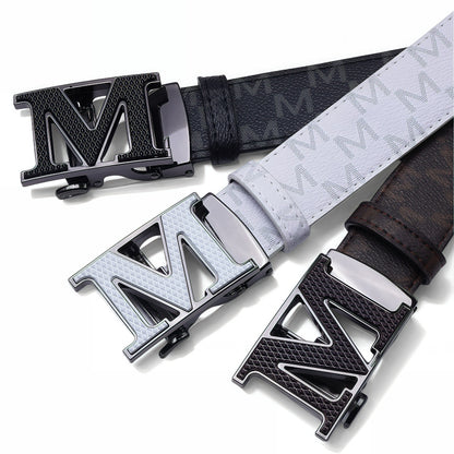 Letter M Belt for Men