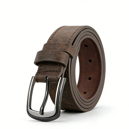 Men's Full-Grain Leather Casual Handmade Belt