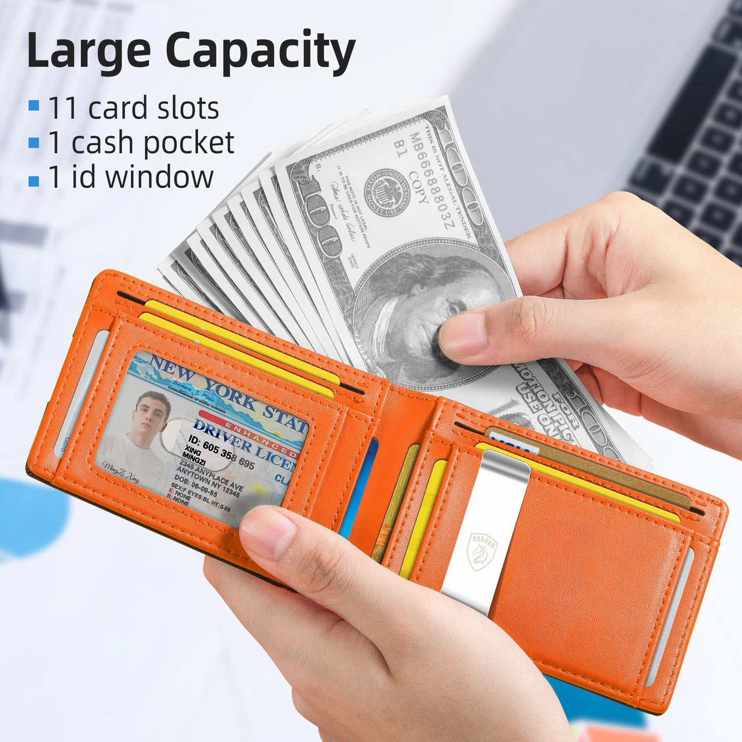 Ultra Slim Carbon Fiber Wallet