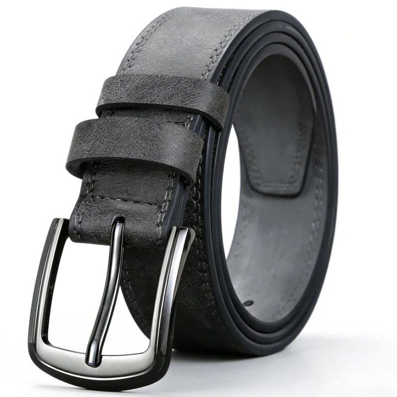 Men's Full-Grain Leather Casual Handmade Belt