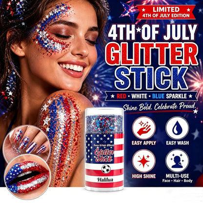 4th of July Glitter Stick 2 Pack