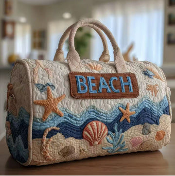 💞LAST DAY 50% OFF ✨ Hippie Journey Quilted Duffle Bag