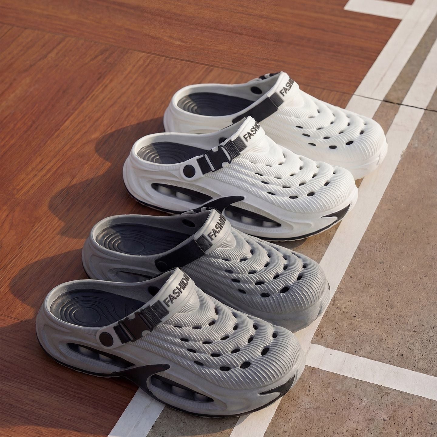 Thick-Soled Two-Way Wear Clogs