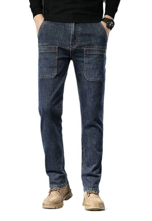 Comfortable Multi-Pocket High Durable Cargo Jeans