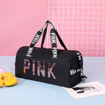 Shiny Sequin Women Travel Bag