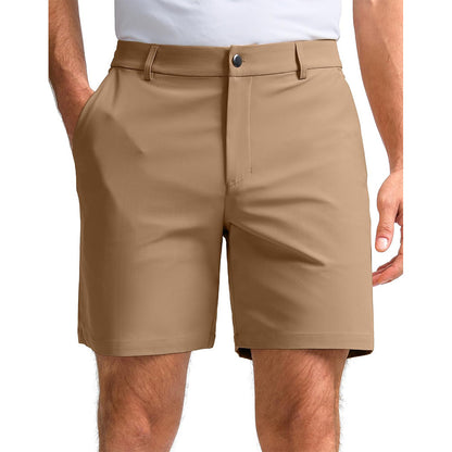 Men's Multi-pocket Suit Shorts