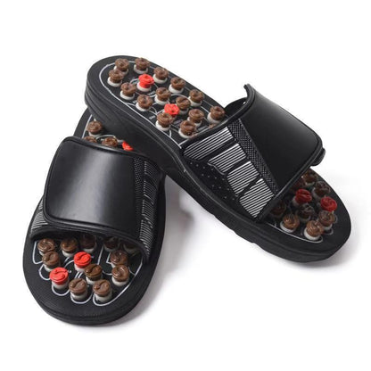 Rotating Acupoint Massage Foot Health Slippers