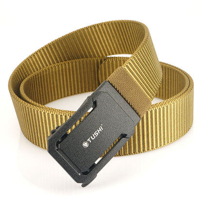 Quick-Adjust Tactical Ratchet Belt