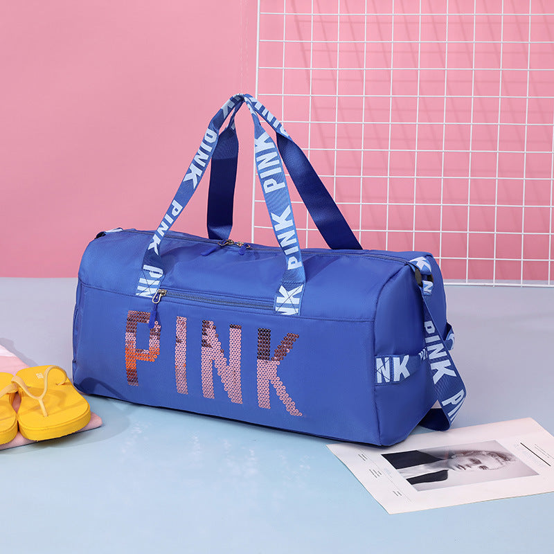 Shiny Sequin Women Travel Bag
