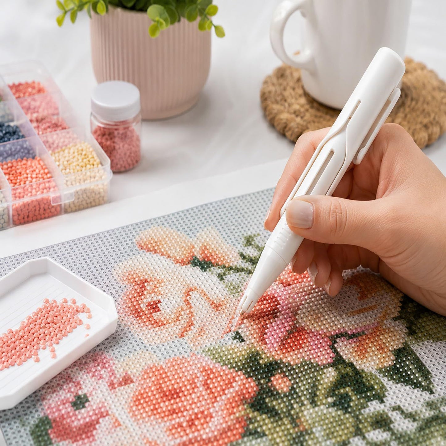 Automatic Diamond Painting Bead Dispenser Pen