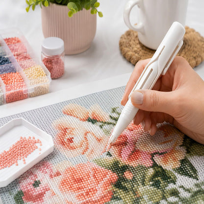 Automatic Diamond Painting Bead Dispenser Pen