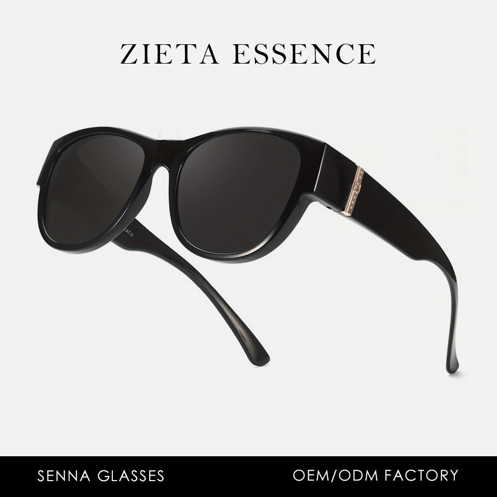 ☀️Big Sunglasses to Wear Over Glasses for Women