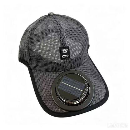 Breathable Solar Cooling Fan Baseball Cap Sun Hat
